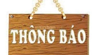 Thông báo mất giấy tờ            