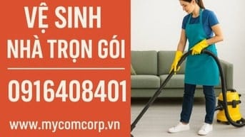Dịch vụ Vệ Sinh Nhà Trọn Gói – Sạch Sẽ, Nhanh Chóng, Giá hợp lý, bạn c