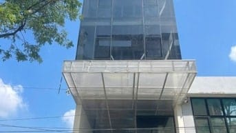 Tòa nhà văn phòng mới xây P. thạnh Mỹ Lợi, sàn trống, thang máy, PCCC 