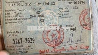 bán xe honda len  sh 206