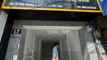 CHO THUÊ NHÀ MẶT TIỀN ĐƯỜNG TÂN THẮNG . DT : 4x30M. 1 LẦU . MỚI ĐẸP . 