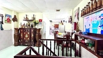 HXH - SỔ A4 NỞ HẬU ĐẸP - 20M RA MẶT TIỀN ĐỒNG ĐEN - 57M2, NGANG 4.9M