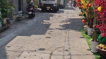 Hẻm Ô tô, Bùi Minh Trực,P5, Q8 - Gần 100M2, 4 Tầng,Ko QH chỉ 7.8 tỷ TL