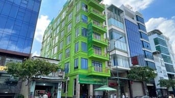 Cho thuê VP Tân Bình, góc 2 MT Bạch Đằng 2, 262m2 đất, 1 hầm + 7 lầu 