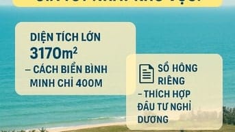 3170m2 cln tiếp giáp đất ở tại biển Bình Minh-Nam hội an chỉ 700k/m2