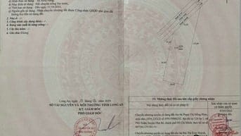 Bán 4866m2 Mt qlo N2, Nhơn Ninh - Tân Thạnh - Long An