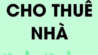 Chính chủ cho thuê nhà làm văn phòng, Ngõ 19 Trần Quang Diệu
