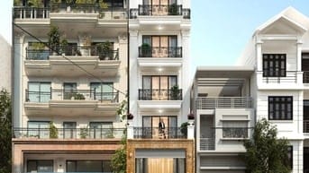 CC bán nhà Mặt phố Kim Đồng, 120m2, 6 tầng thang máy, 2 mặt tiền.