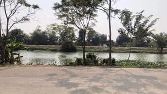 Bán 1.279m2 đất 2 MT sông Vàm Cỏ Tây và đường liên huyện thị trấn Mộc 