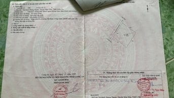 Bán đất mặt tiền đường Trần Văn Trà 100x100m Bình Phong Thạnh- Long An