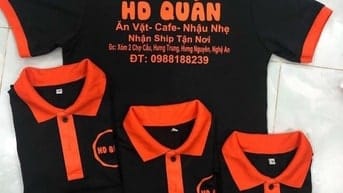 Xưởng in may áo thun đồng phục Form dáng đẹp Chất liệu như ý ABABA
