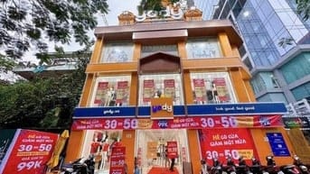 vị trí đắc địa!Cho thuê nhà mặt phố Hồng Tiến, S85m2 x 5tầng, MT 6m