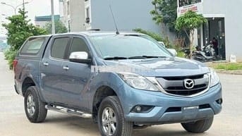 Bán Mazda BT 50 2017 số sàn 2 cầu màu xanh cực đẹp