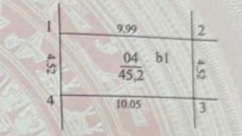 CC bán 47m2 đất lô góc MT 5,5m mặt ngõ ô tô tránh kinh doanh - Cầu Gấy
