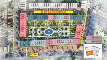 Bán đất nền mặt tiền đường nhựa lớn 24m