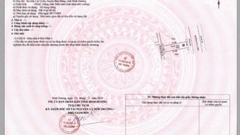 Sổ sẵn gần trung tâm hành chính bàu bàng , diện tích 100m2 giá 850tr