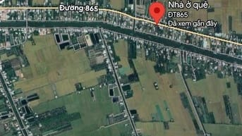 Cho thuê đất 2 MT TL865 làm kho bãi…