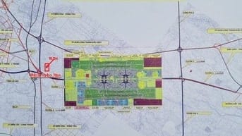 3ha đất 2 mặt tiền đường, trước sân bay Long Thành, giá 91 tỷ