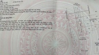 Chính chủ bán 3 miếng đất tại huyện Cần Giờ, đã đổi sổ mới