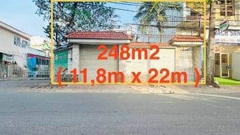 Lô Góc 2 Mặt Tiền Nguyễn Tuyển kinh doanh sầm uất 