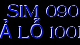 Xả lỗ 100K, sim 090 mobifone tuyển chọn