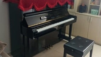 Cần bán lại để về quê - cây đàn piano cơ như hình giá 16tr