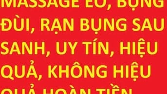 Masage bụng, eo, đùi, rạn nứt bụng, uy tín, không hiệu quả hoàn tiền