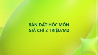 Tôi cần bán - đất Hóc Môn, giá chỉ: 2 triệu/m².