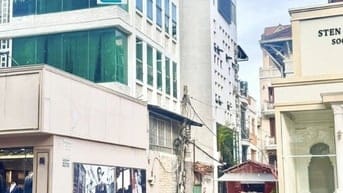❇️❇️❇️ Cho Thuê Nhà GÓC 2MT: 233 Võ Thị Sáu - Q3 ( 8x15m, 5 tầng )