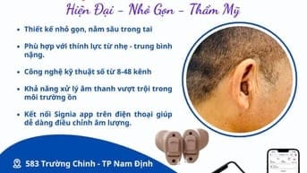 Máy trợ thính đeo trong tai thẩm mỹ CIC