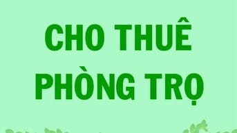 CHO THUÊ PHÒNG ĐƯỜNG BẾN VÂN ĐỒN QUẬN 4