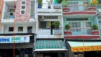 🌷 🌷 🌷 BÁN NHÀ 2 MẶT TIỀN TRƯỚC VÀ SAU : 538 NHẬT TẢO - P. 7 - Q. 11