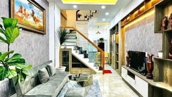 Vỡ nợ bán nhà 55m2,1 trệt 2 lầu,1 tỷ 280 triệu,bà hom,p13,quận 6