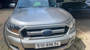 BÁN XE FORD RANGER ĐỜI 2016 XLS 2.2MT MÀU GHI XÁM