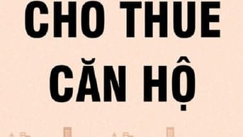 Cho thuê 4 căn hộ chung cư cao cấp của Vingroup tại khu Symphony