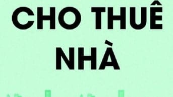 Cho thuê nhà 308/9 Tân Hương, phường Tân Quý, quận Tân Phú