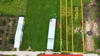 5x50 full thổ, đường bê tông. 580tr