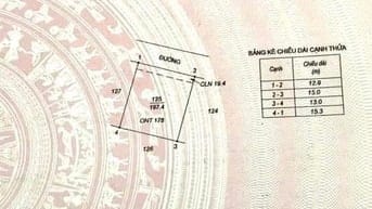 CẦN TIỀN BÁN GẤP LÔ ĐẤT MT : 13m , DT:198m2 TẠI XUÂN HỒNG GIÁ 2 TỶ