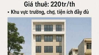🏢 CHO THUÊ TÒA NHÀ MẶT TIỀN NGUYỄN SƠN – VỊ TRÍ ĐẮC ĐỊA KINH DOANH 🏢