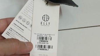 Hàng mới chưa sử dụng túi đeo nam ELLY da thật 