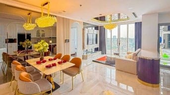 Cần bán Căn hộ tại Vinhomes Central Park tầng cao 3 phòng ngủ 108m2