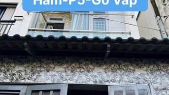 BÁN NHÀ BÊN GÒ VẤP HẺM LỚN GIÁ 2TỶ490 