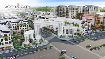 Đô Thị Agora City, Ngay TTHC Huyện Thủ Thừa, Giá 19tr/m2, sổ đỏ riêng