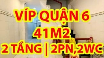Siêu phẩm nhà 41m² – Bến Phú Lâm – Trung tâm Q6 – Giá chỉ 4.45 tỷ TL