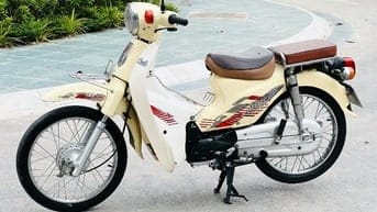 Cub 50cc BIỂN HÀ NỘI MÀU VÀNG BE SIÊU MỚI
