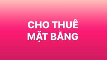 CHO THUÊ MẶT BẰNG ĐƯỜNG SỐ 4, PHƯỜNG AN LẠC A, QUẬN BÌNH TÂN 