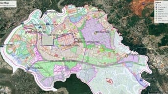 Nền shophouse Nhơn Trạch trục chính 22 mét vuông góc Nguyễn Ái Quốc!
