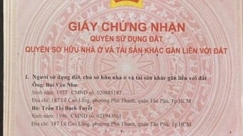 Cần tiền bán gấp miếng đât full thổ cư - 842M2 ngang 18M