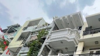 Gấp , bán nhà Đẹp  4x15 ,3 lầu . Hẻm oto tránh nhau Lạc Long Quân 