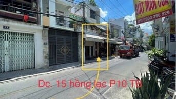 🌈 NHÀ 1,5LẦU MẶT TIỀN ĐƯỜNG HỒNG LẠC , P10 , QUẬN TÂN BÌNH